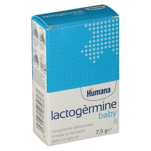 Humana Lactogèrmine Baby Gocce Integratore Fermenti Lattici Flacone 7,5g