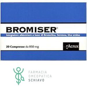 Acrux bromiser integratore alimentare 20 compresse da 850mg