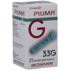 Lancette Pungidito Linea D Piuma Gauge 33 25 Pezzi