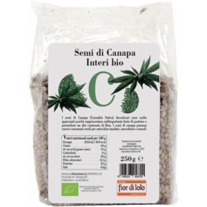 Fior di Loto Semi di Canapa Interi Bio 250g