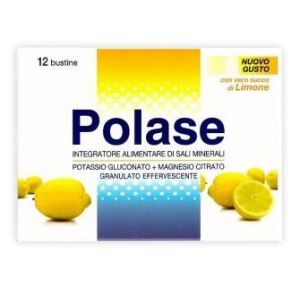 Polase Integratore Sali Minerali Gusto Limone 12 Bustine