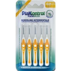Plakkontrol Flexi Brush Scovolino Interdentale Flessibile 0,7 Mm