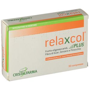 Relaxcol Plus Integratore Funzionalità Gastrointestinale 30 Compresse