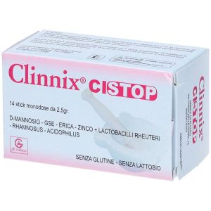 Clinnix Cistop 14 Bustine Stick Pack  Globuli Contenitore MONOdose