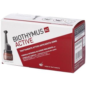 Biothymus Ac Active Trattamento Attivo Anticaduta Uomo 10 Fiale 3,5ml