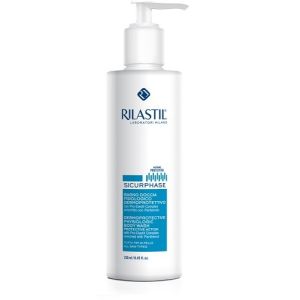 Rilastil linea sicurphase pelli sensibili bagno doccia fisiologico 250 ml