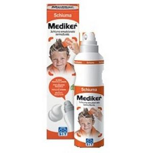 Schiuma antiparassitaria antipediculosi mediker 100ml