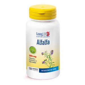 Longlife Alfalfa 580mg Integratore Alimentare 120 Compresse