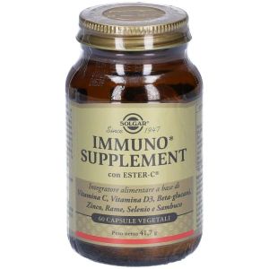 Solgar Immuno Supplement Integratore Difese Immunitarie 60 Capsule Vegetali