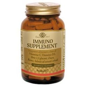 Solgar Immuno Supplement Integratore Alimentare Sistema Immunitario 60 Capsule