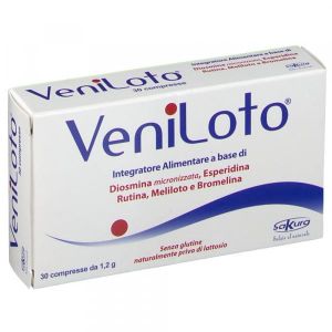 Veniloto Integratore Funzionalità Del Microcircolo 30 Compresse