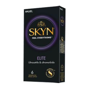 Akuel skin elite profilattici super sottili e super morbidi 5+1 pezzi