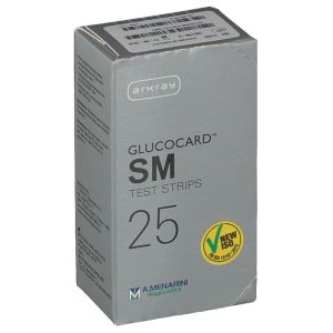 Glucocard Sm Strisce Per La Misurazione Della Glicemia 25 Pezzi