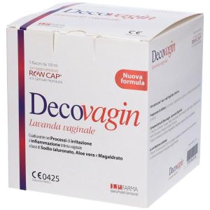 Decovagin Lavanda Vaginale 5 Flaconi + 5 Cannule Monouso