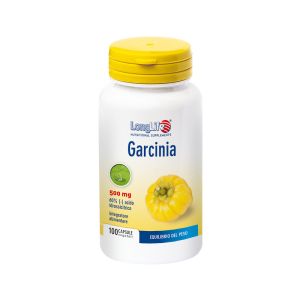 Longlife garcina 60% 500mg integratore alimentare 100 capsule