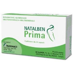 Natalben Prima Integratore Multiminerale Multivitaminico 30 Capsule