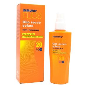 Immuno elios spf20 olio solare spray 200 ml