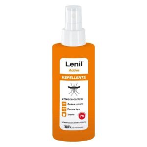 Lenil Active Spray Soluzione Antizanzara In Flacone + Pompa Spray 100ml