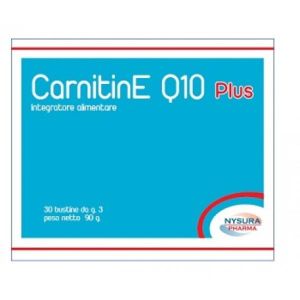Carnitine Q10 Plus Integratore Nutrizionale 30 Bustine