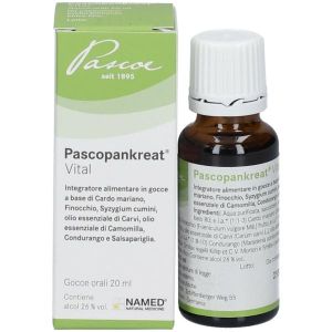 Pascoe Pascopankreat Vital Gocce Omeopatiche 20ml