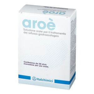 Aroè Soluzione Orale Integratore Reflusso Gastroesofageo 20 Stick