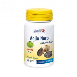 LongLife Black Garlic 250 mg of 60 Cps