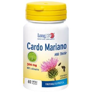 Longlife Cardo Mariano 300mg Integratore Alimentare 60 Capsule
