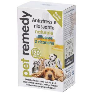 Pet Remedy Diffusore Integratore Rilassante Uso Veterinario 2 Ricariche Flacone 40ml