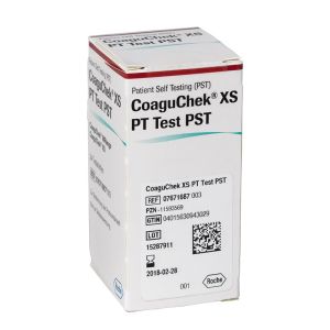 Roche CoaguChek XS PT Test PST Test Strips 24 Strips
