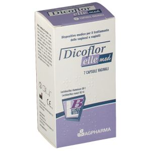 Dicoflor Elle Med Trattamento Vaginosi e Vaginiti 7 Capsule