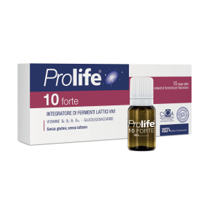 Prolife 10 Forte Integratore Fermenti Lattici Vivi 10 Flaconcini
