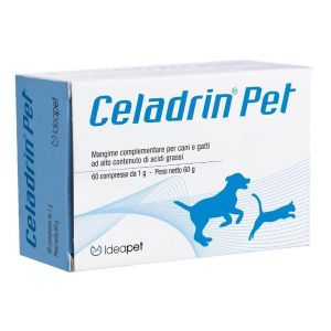 Ellegi Celadrin Pet Integratore Articolare Cani e Gatti 60 Compresse