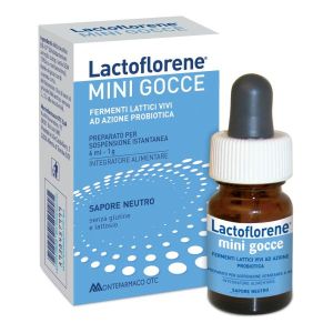 Lactoflorene Mini Gocce Integratore Fermenti Lattici Bambini Gocce 6ml