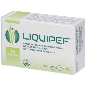 Liquipef 60 Compresse - Integratore Drenante Naturale