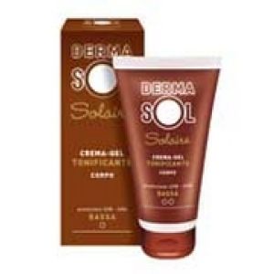 Dermasol solaire crema-gel tonificante corpo bassa protezione 150ml