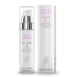 Collagenil dry & sensitive uva 12 mesi crema idratante giorno 50 ml