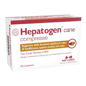 Hepatogen Cane Integratore Veterinario 30 Compresse