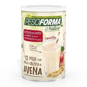 Pesoforma Nature Smoothie Mela e Crusca di Avena Pasto Sostitutivo 12 Pasti