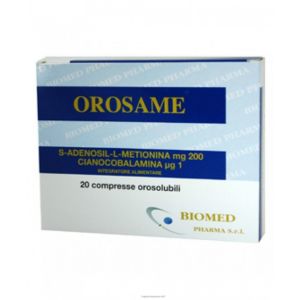 Orosame Integratore Tono Dell'umore 20 Compresse