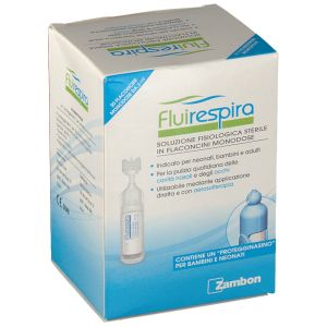 Fluirespira Soluzione Fisiologica Sterile 30 Flaconcini Mono