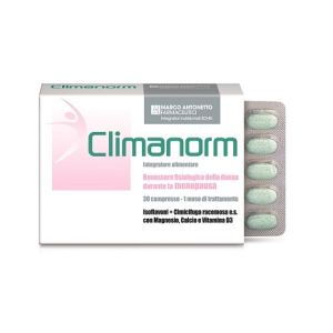 Marco Antonetto Climanorm Integratore Menopausa 30 Compresse