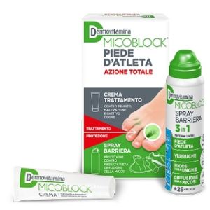 Dermovitamina Micoblock Crema Per Trattamento Piede D'Atleta 50 ml