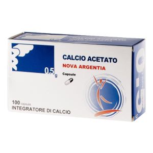 Calcio Acetato 0,5g 100 Capsule
