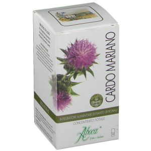 Aboca Cardo Mariano Concentrato Totale Integratore Fegato 50 Opercoli