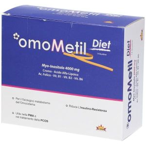 Omometil Diet Integratore per Metabolismo Omocisteina 14 Bustine