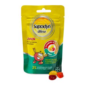 Supradyn Difese Junior Integratore Difese Immunitarie 25 Caramelle Gommose