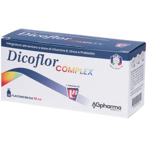 Dicoflor Complex Integratore Fermenti Lattici 12 Flaconcini 10ml