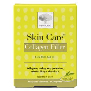 New Nordic Skin Care Collagen Filler Integratore Alimentare 60 Compresse