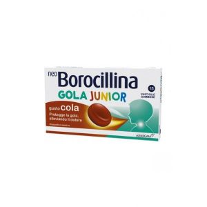 Neoborocillina Gola Junior Gusto Cola 15 Pastiglie