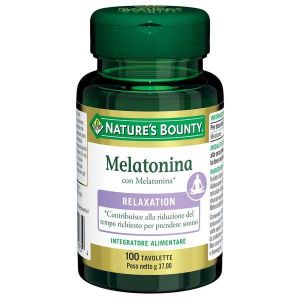 Nature's Bounty Melatonina Integratore Sonno 100 Tavolette